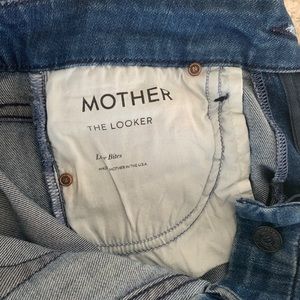 MOTHER: blue skinny jeans